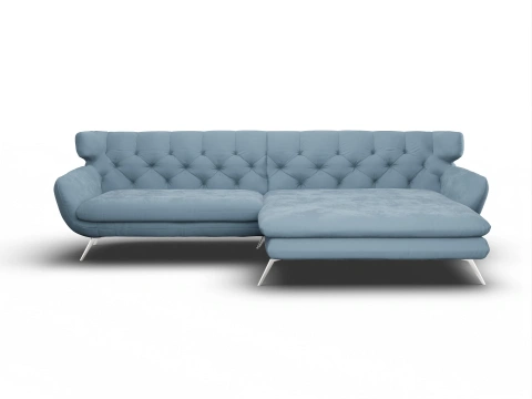 Ecksofa mit Longchair rechts